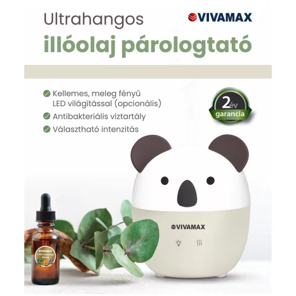 Vivamax Ultrazvukový difúzor éterických olejov (Koala)
