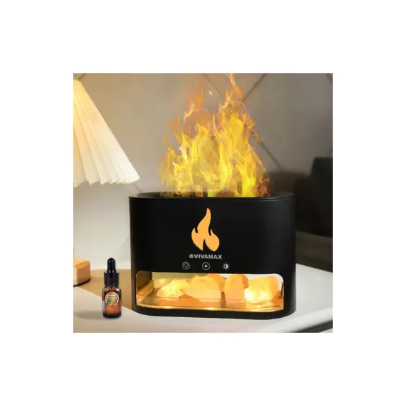 Vivamax Flame difúzor s kryštálmi soli