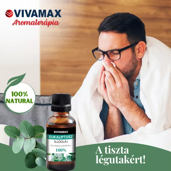 Vivamax Eukalyptus 100 % čistý éterický olej (10 ml)