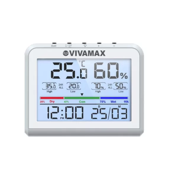 Vivamax vlhkomer a teplomer