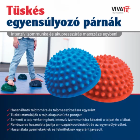 VivaFit Masážna lopta s výstupkami