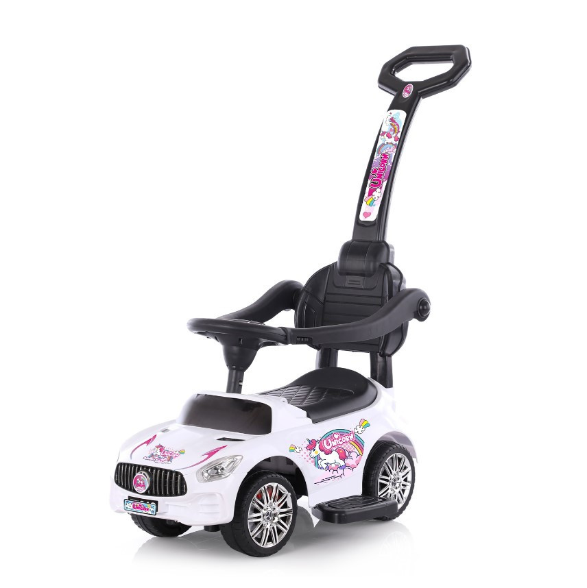 Chipolino Unicorn detské autíčko - biela