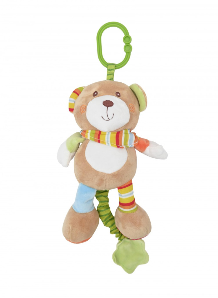 Lorelli Toys plyšová hrajúca hračka - Macík