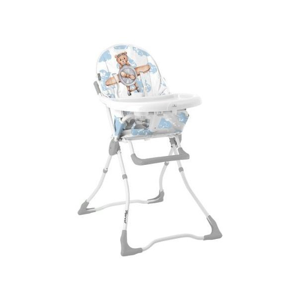 Lorelli Marcel Jedálenská stolička Baby Blue Pilot