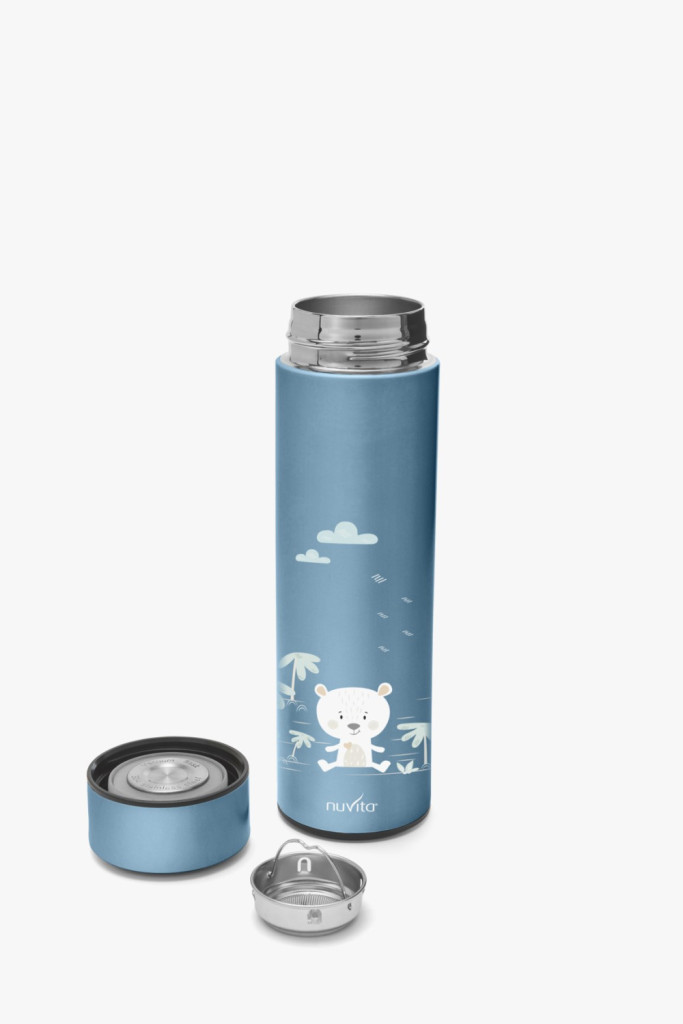 Nuvita termoska so senzorom teploty 500ml - Blue - 4455