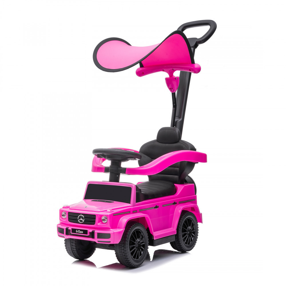 Chipolino Mercedes Benz G350 detské autíčko so strieškou - pink