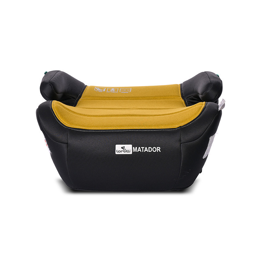 Lorelli Matador podsedák Isofix 125-150cm - Lemon Curry