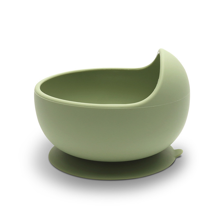 Lorelli prírodná silikónová miska - Fresh Green