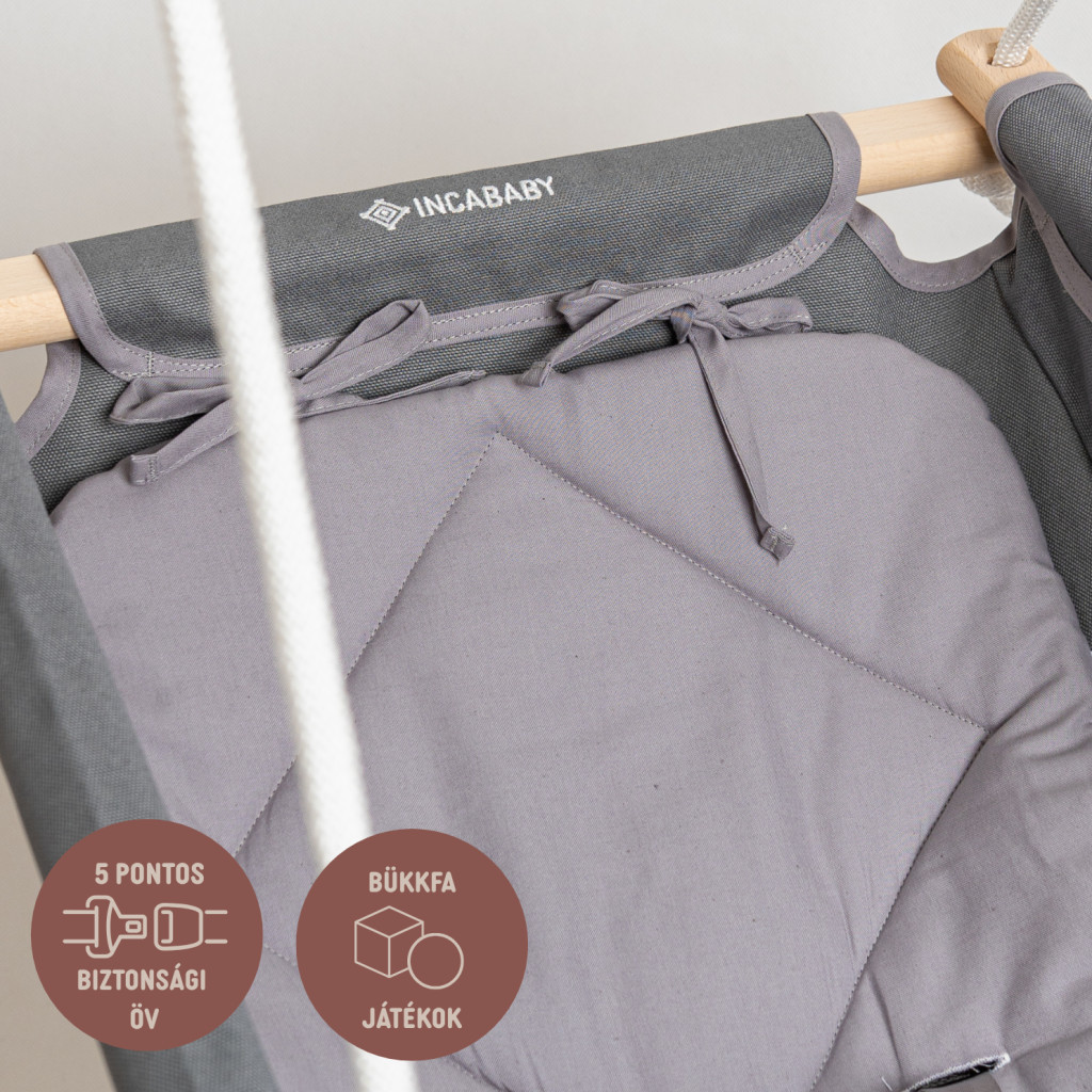 Incababy detská hojdačka Comfort - Stone