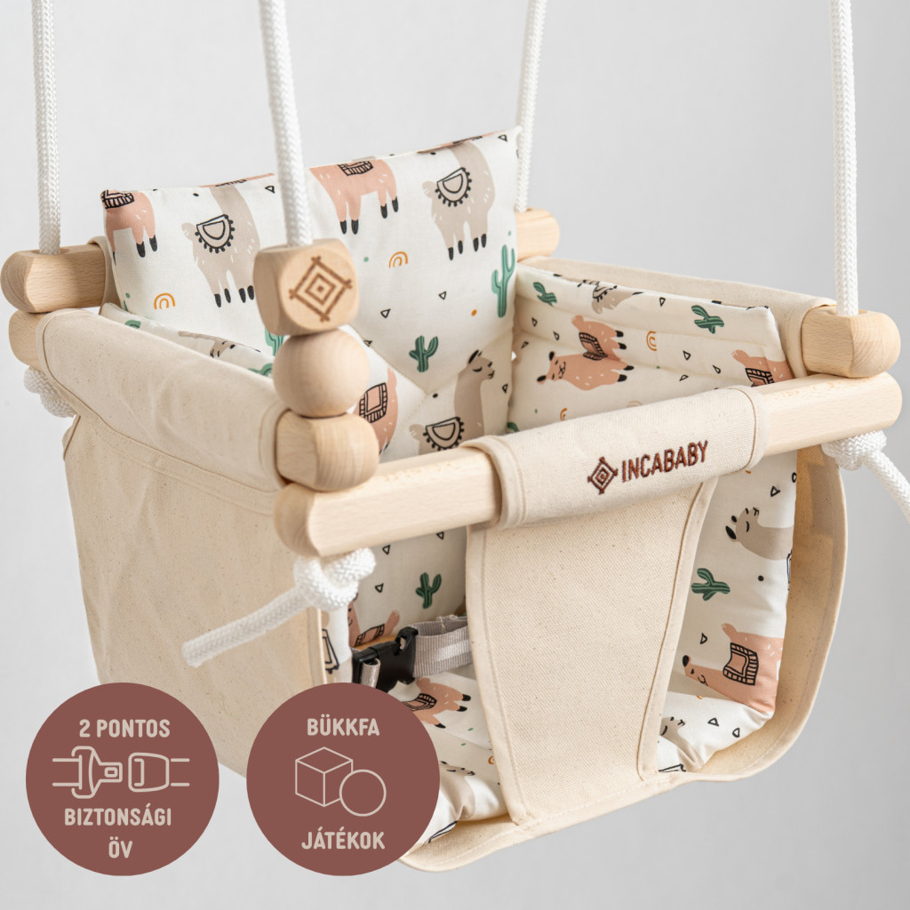Incababy Junior hojdačka Comfort - Lama