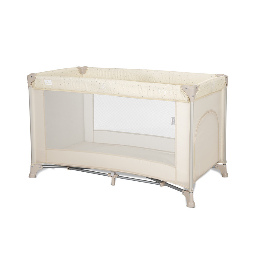 Lorelli Torino 1 fix utazóágy - Beige