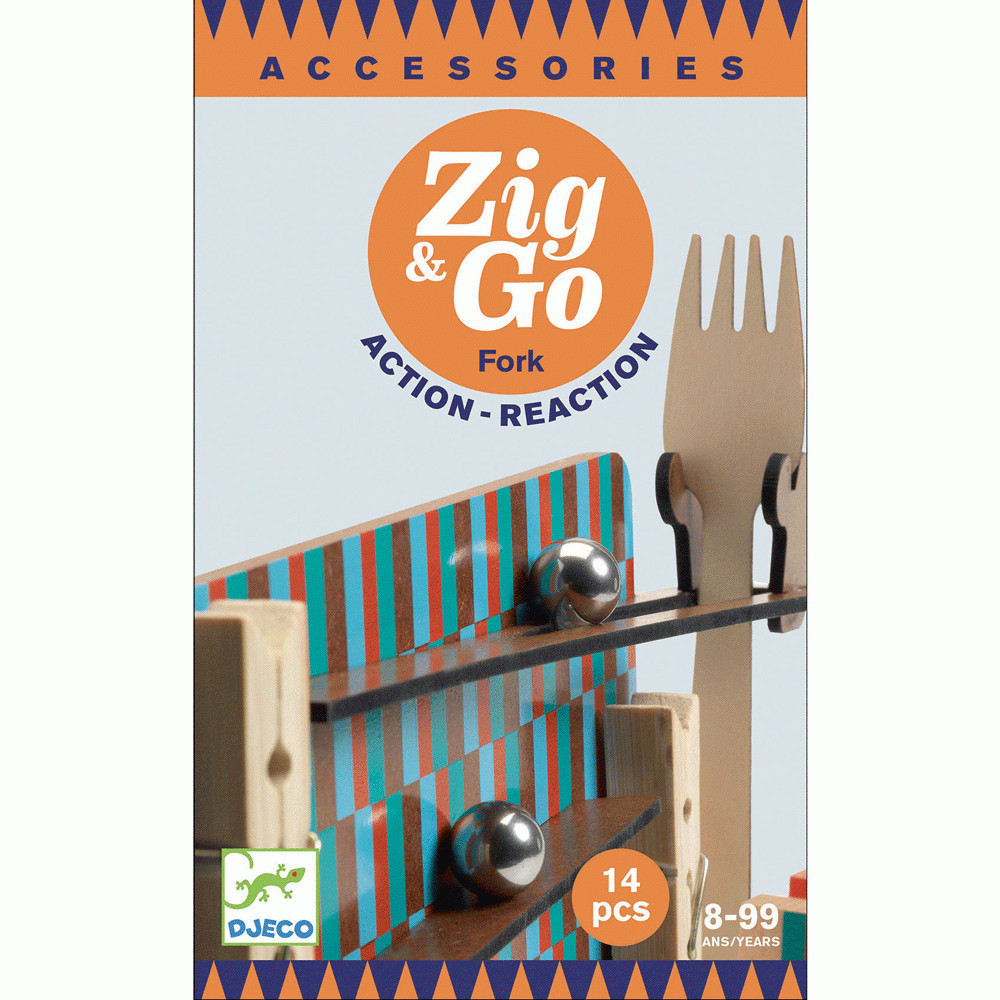 Djeco stavebnica - Fork Zig &amp; Go